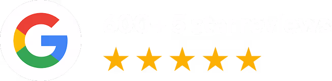 4.9 stars on Google from 618 reviews